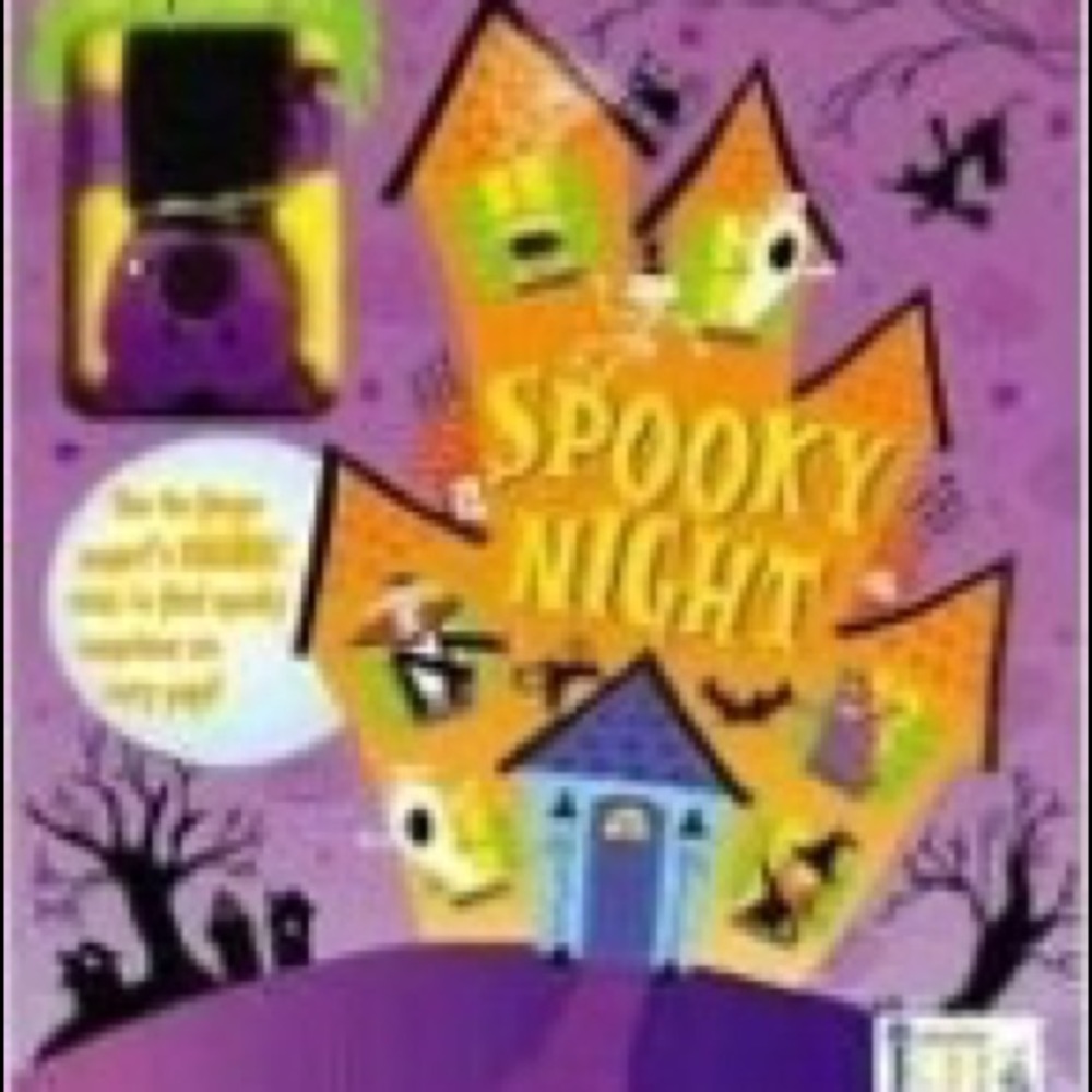 Bat Finger Puppet Magnet Halloween Hardcover Book